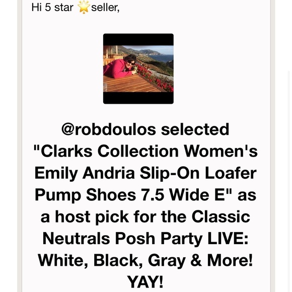 🥂HP🥂 Clarks Collection Women's Emily Andria Slip-On Loafer Pump Shoes 7.… - Picture 14 of 14